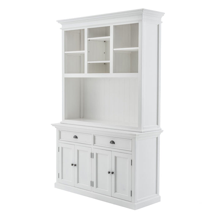 Adjustable Two Tier Bookcase - White