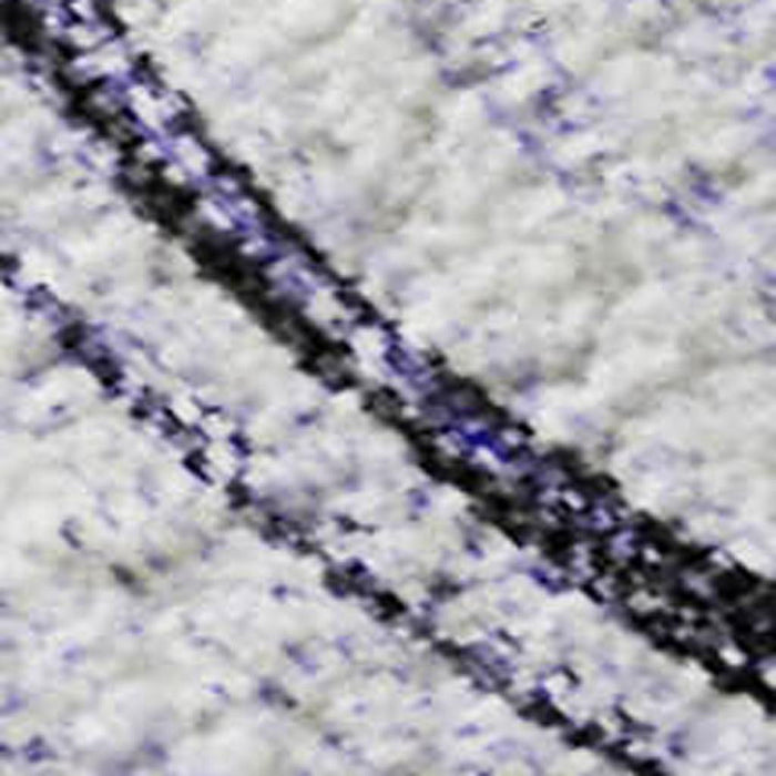 9' X 12' Abstract Washable Area Rug With UV Protection (650175) - Purple / Ivory