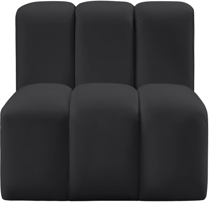 Arc - Faux Leather Straight Chair