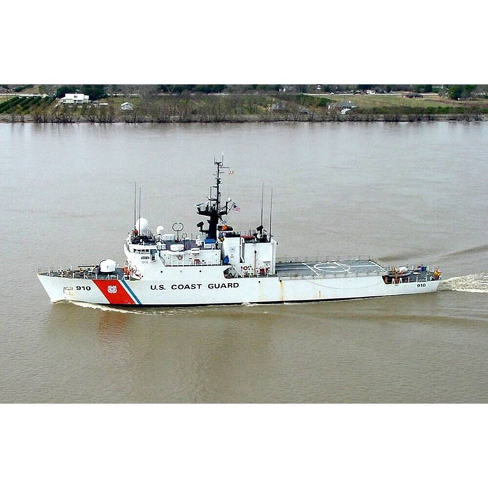 Hand Painted Model Boat (624512) - White