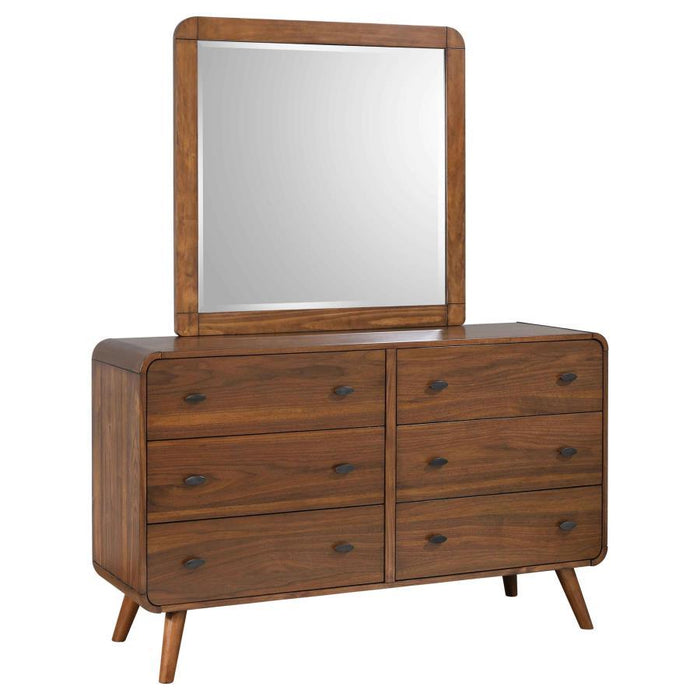 Robyn - 6-Drawer Bedroom Dresser And Mirror