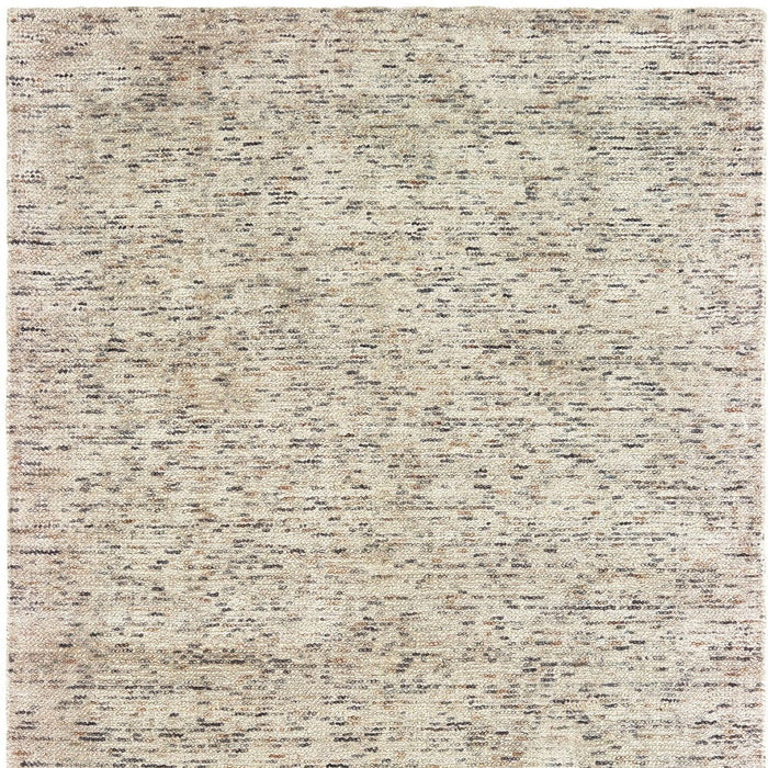 10' X 13' Hand Tufted Area Rug - Ivory And Sand