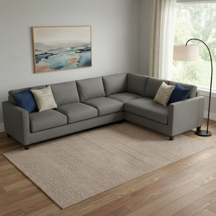10' X 14' Abstract Geometric Washable Area Rug With UV Protection (672356) - Rust / Ivory