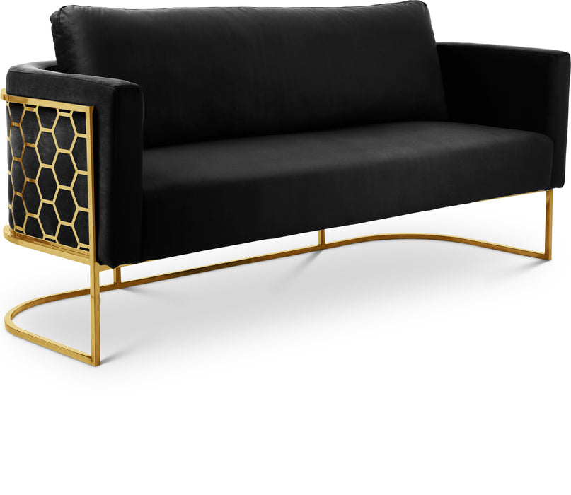 Casa - Sofa with Gold Legs
