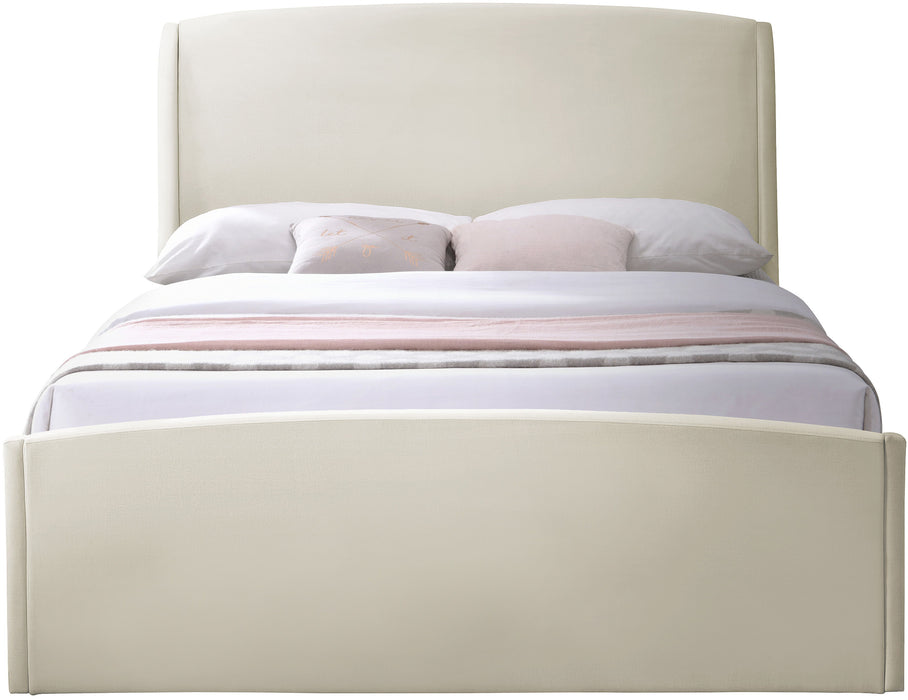 Tess - Queen Bed - Cream