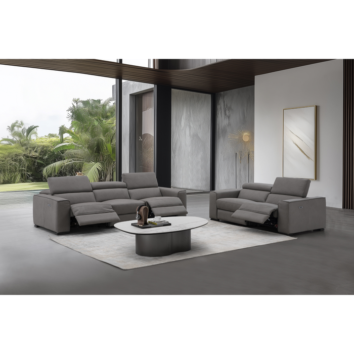 J & M Furniture Picasso Sofa In Truffle