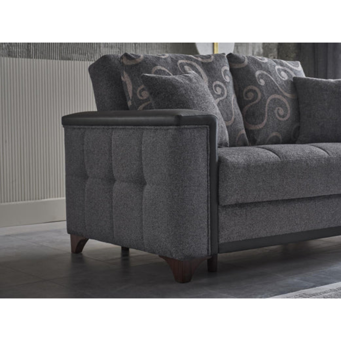 Bellona Charlotte 3 Seat Sleeper - Dupont Anthracite