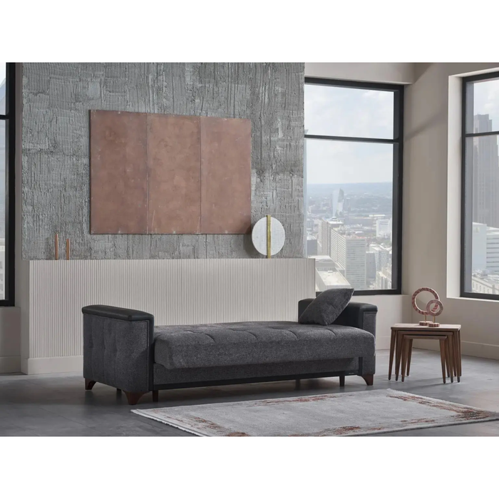 Bellona Charlotte Living Room Set - Anthracite