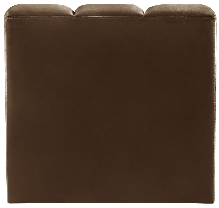 Arc - Velvet Straight Chair