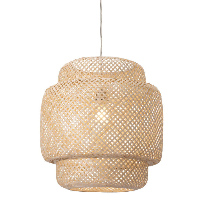Boho Weave Ceiling Lamp - Natural