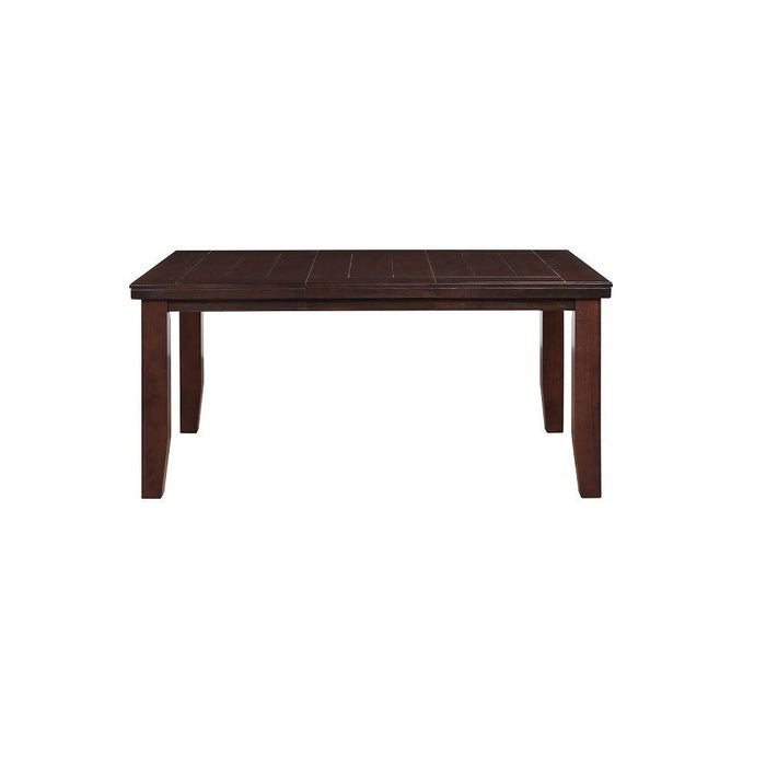 48" Solid Manufactured Wood Dining Table - Dark Brown