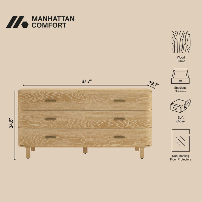 Manhattan Solara - Solid Wood Dresser