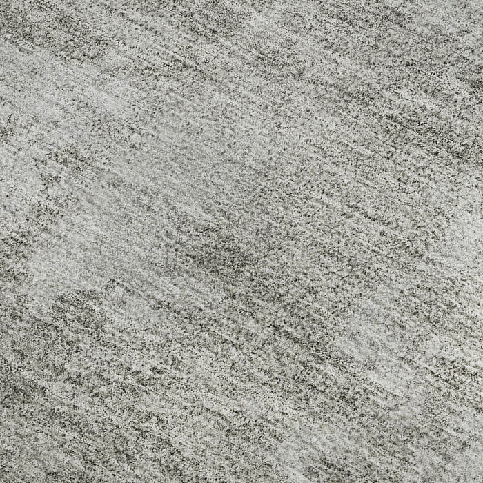 10' X 14' Floral Washable Area Rug With UV Protection (652767) - Gray / Gold / Ivory
