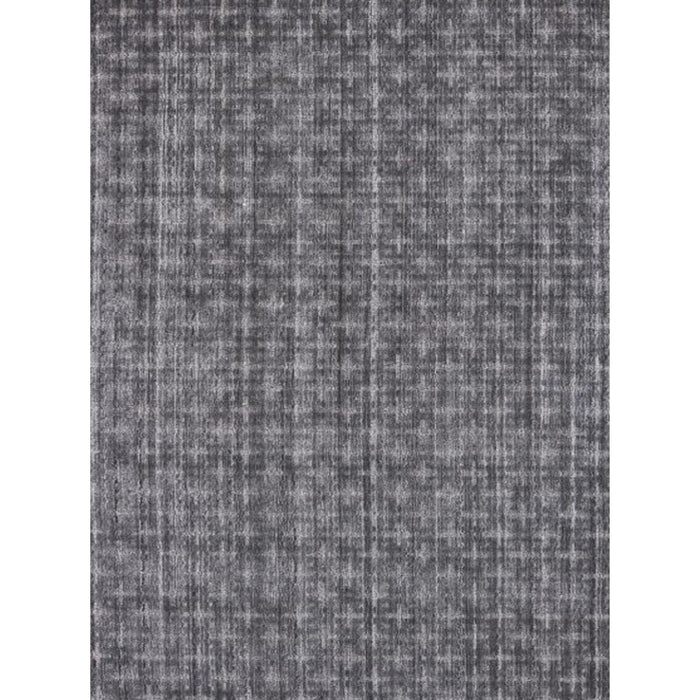 8' x 10' Medallion Hand Loomed Area Rug - Black And Charcoal
