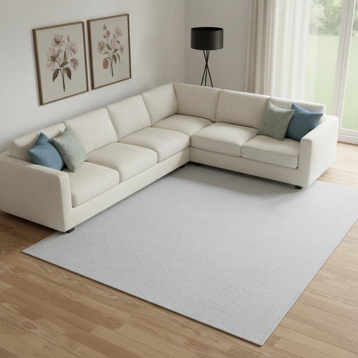 9' X 12' Hand Woven Area Rug (721480) - White