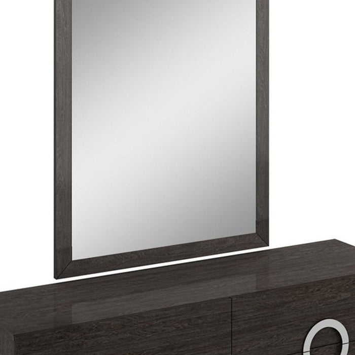 High Gloss Dresser - Refined Gray