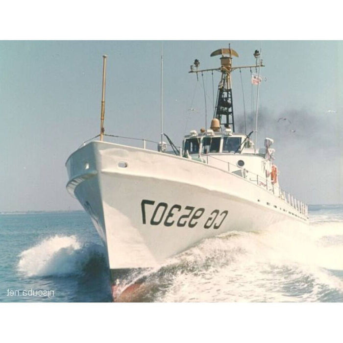 Hand Painted Model Boat (624587) - White