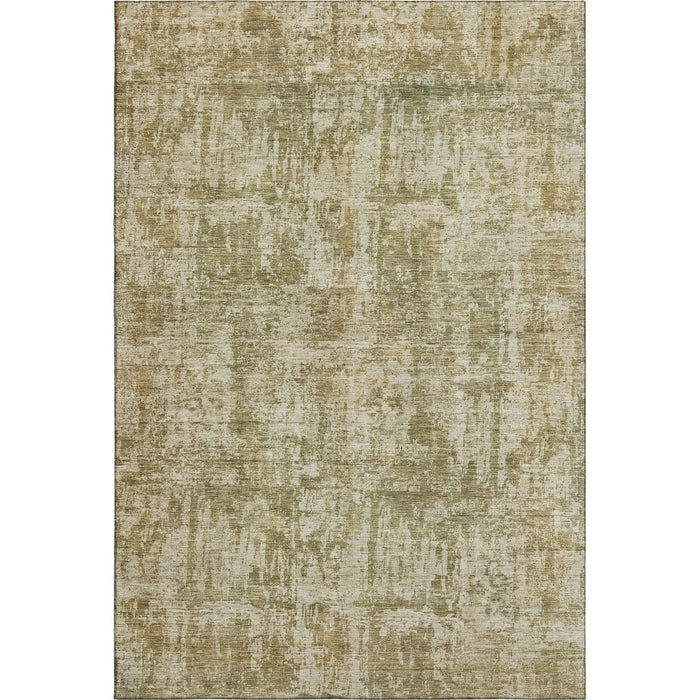 10' X 14' Abstract Washable Area Rug With UV Protection (695294) - Taupe / Beige