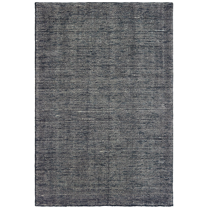 8' X 10' Hand Tufted Area Rug, Wool Blend - Charcoal
