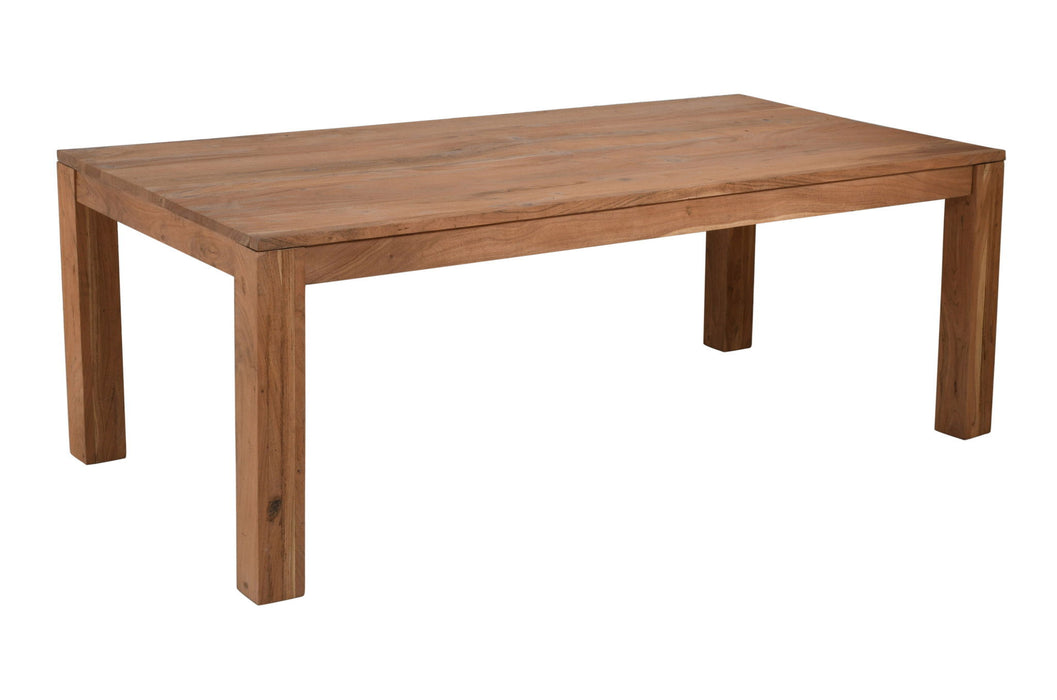 84" Rectangular Solid Wood Dining Table - Natural