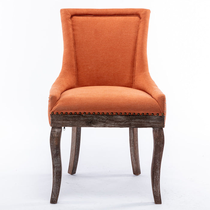 Ultra - Side Dining Chair, Nail Head (Set of 2)