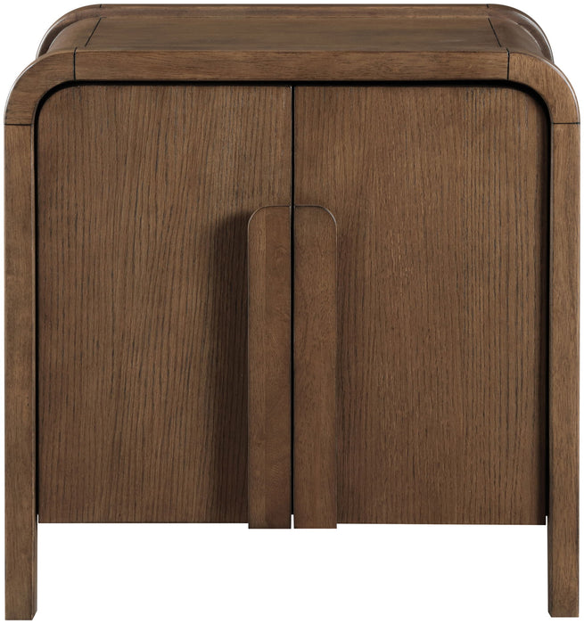 Harmony - Oak Veneer And Solid Wood Night Stand