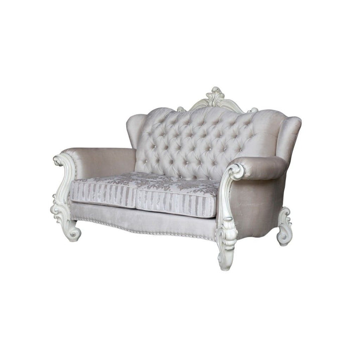 Chesterfield Loveseat Pillows - Ivory / Toss