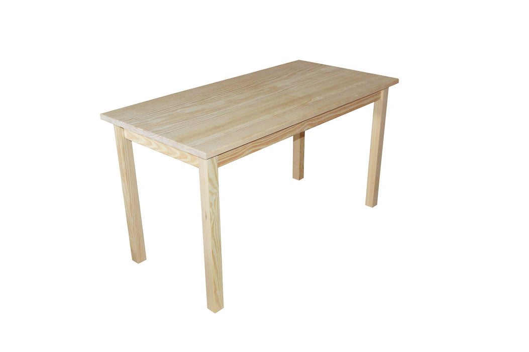 60" Solid Wood Dining Table - Natural