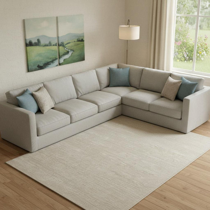 9' X 12' Hand Woven Area Rug (721470) - Ivory
