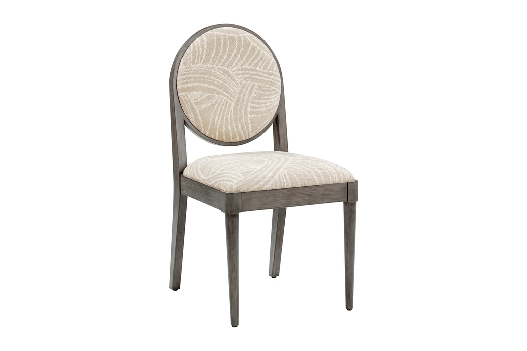 Selene - Dining Chair - Antique Cream Mindi / Ivory Plaster