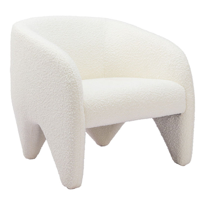 Sherpa Arm Chair - White