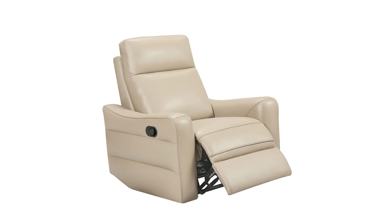 ESF reclining sofa with manual recliners, modern design, plush cushions, and sturdy fabric upholstery.