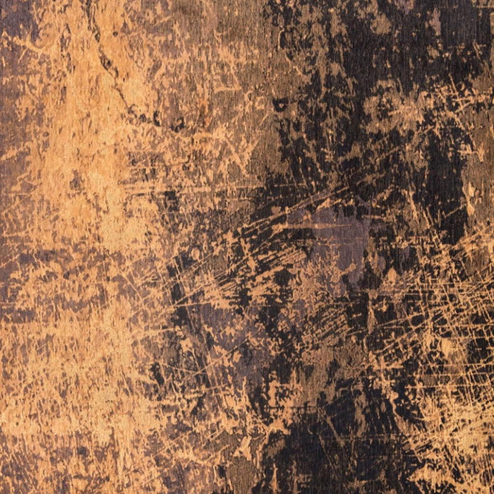 6' X 8' Abstract Washable Area Rug (548438) - Yellow / Brown