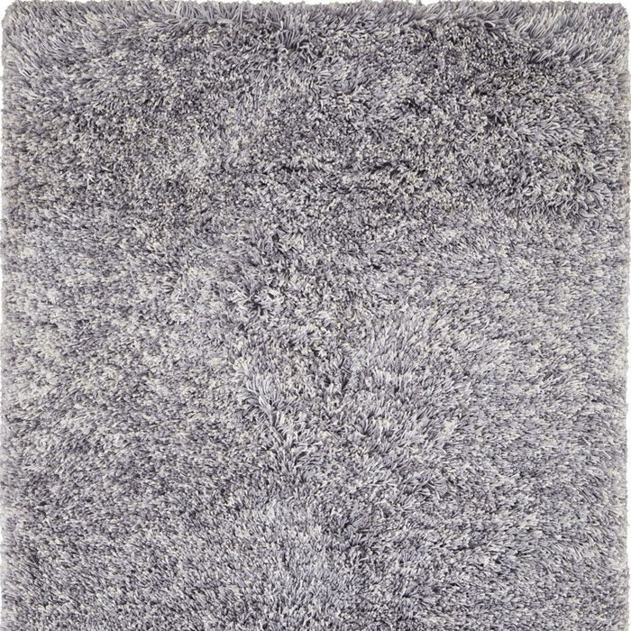 10' x 14' Shag Hand Tufted Polyester Area Rug - Gray