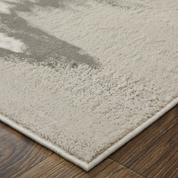 12' X 18' Abstract Area Rug - Gray