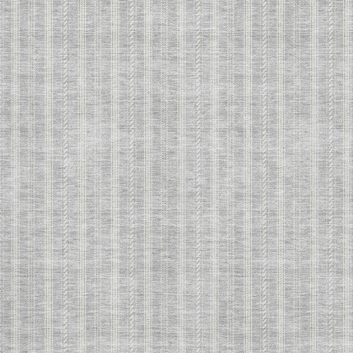10' X 14' Striped Washable Area Rug With UV Protection (673879) - Silver / Ivory