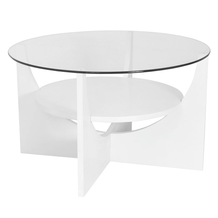 Ahoy - U Shaped Coffee Table - White
