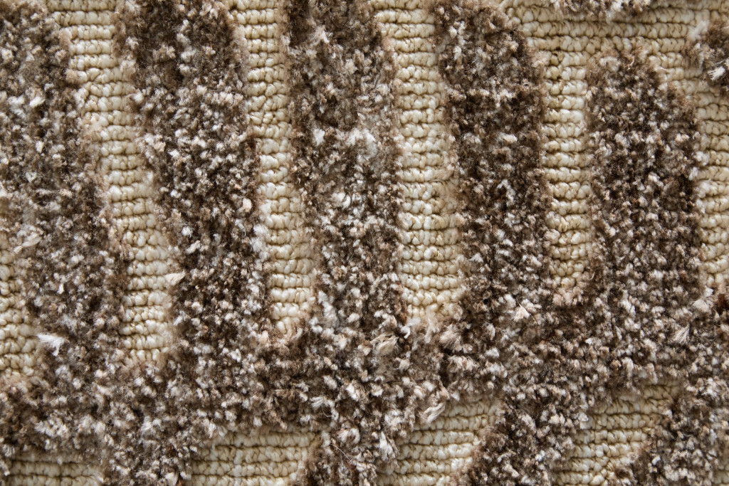 9' X 13' Animal Print Area Rug (722083) - Taupe / Tan