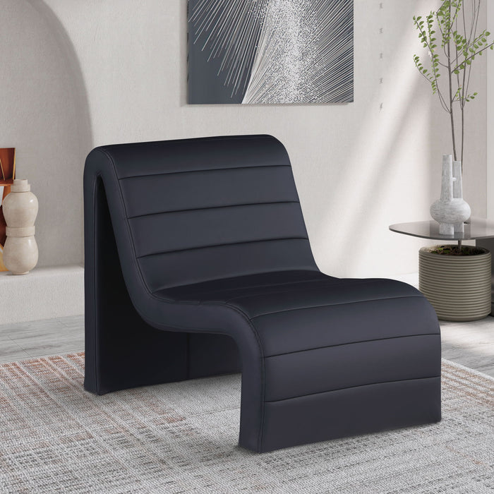 Ivy - Faux Leather Accent Chair