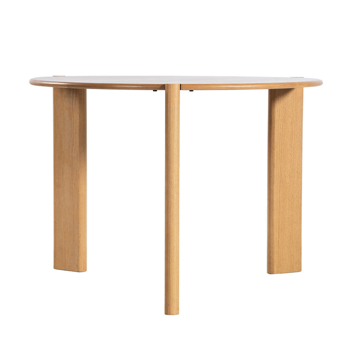 42" Solid Wood Rounded Bar Table - Yellow