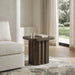 Signature Design by Ashley Darimore rectangular cocktail table with a sleek wooden top and metal legs, ideal for modern living spaces.