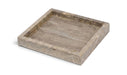 Round genuine marble tray by Meridian Furniture with a smooth surface and elegant natural veining, perfect for stylish home decor.