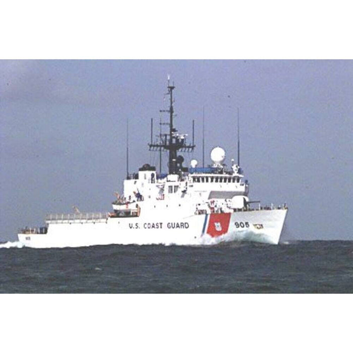 Hand Painted Model Boat (624389) - White