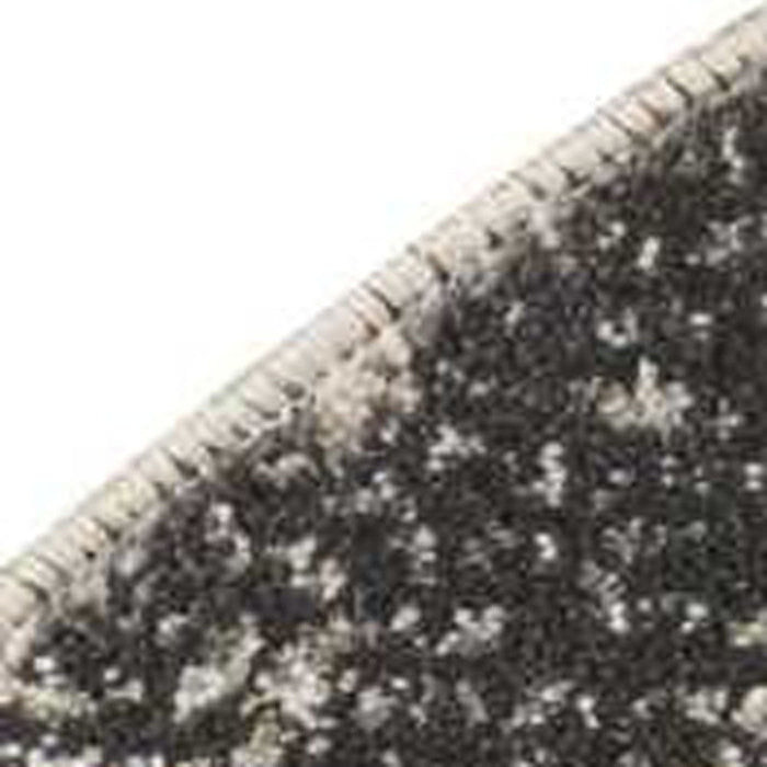 4' Abstract Non Skid Round Rug (552463) - Ivory / Gray