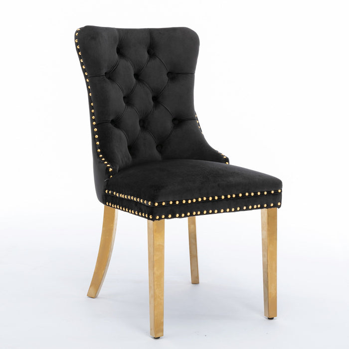Nikki - Modern, High-End Tufted Dining Chair (Set of 2)