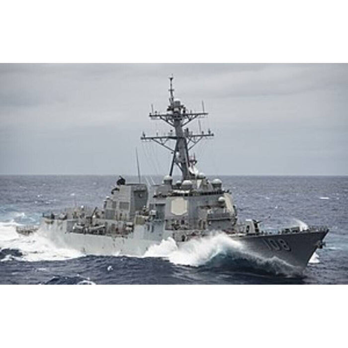 Hand Painted Model Boat (624327) - Gray