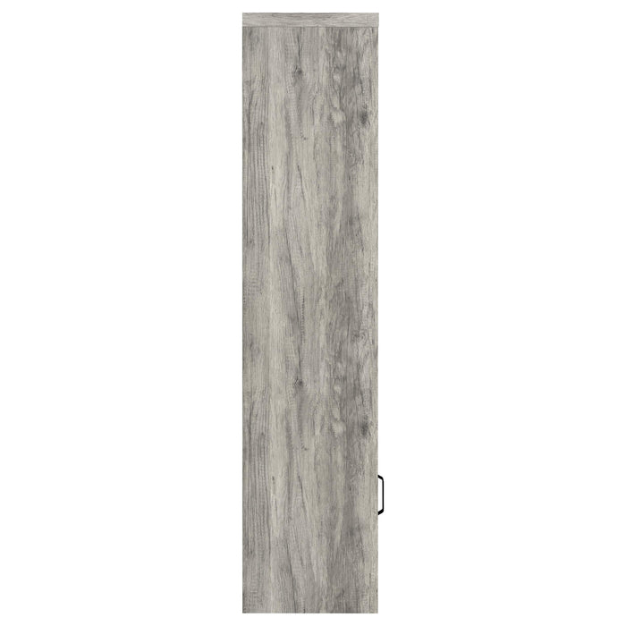 Burke 3-Piece TV Entertainment Center Fits 75-Inch TVs Grey Driftwood