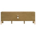 Rowe 65-inch 2-door wood TV stand media console in light oak by CoasterEveryday