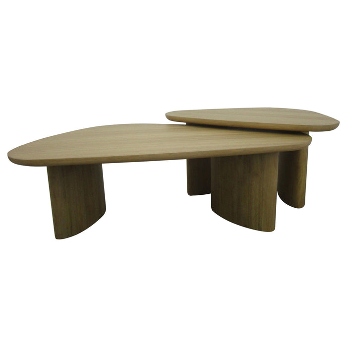 HP0426 Nesting Table 2 Pc Set Honey Oak