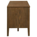 Thori 63-inch dark brown 2-door TV stand media console by CoasterEveryday